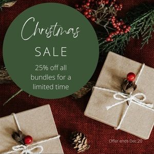 Christmas SALE!